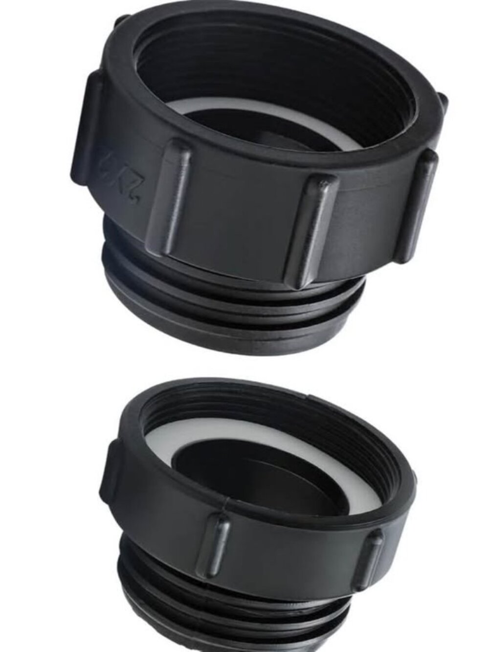 IBC Tote Fittings IBC Tote Adpter 2" Coarse Thread to 2" Fine and 2" Coarse to